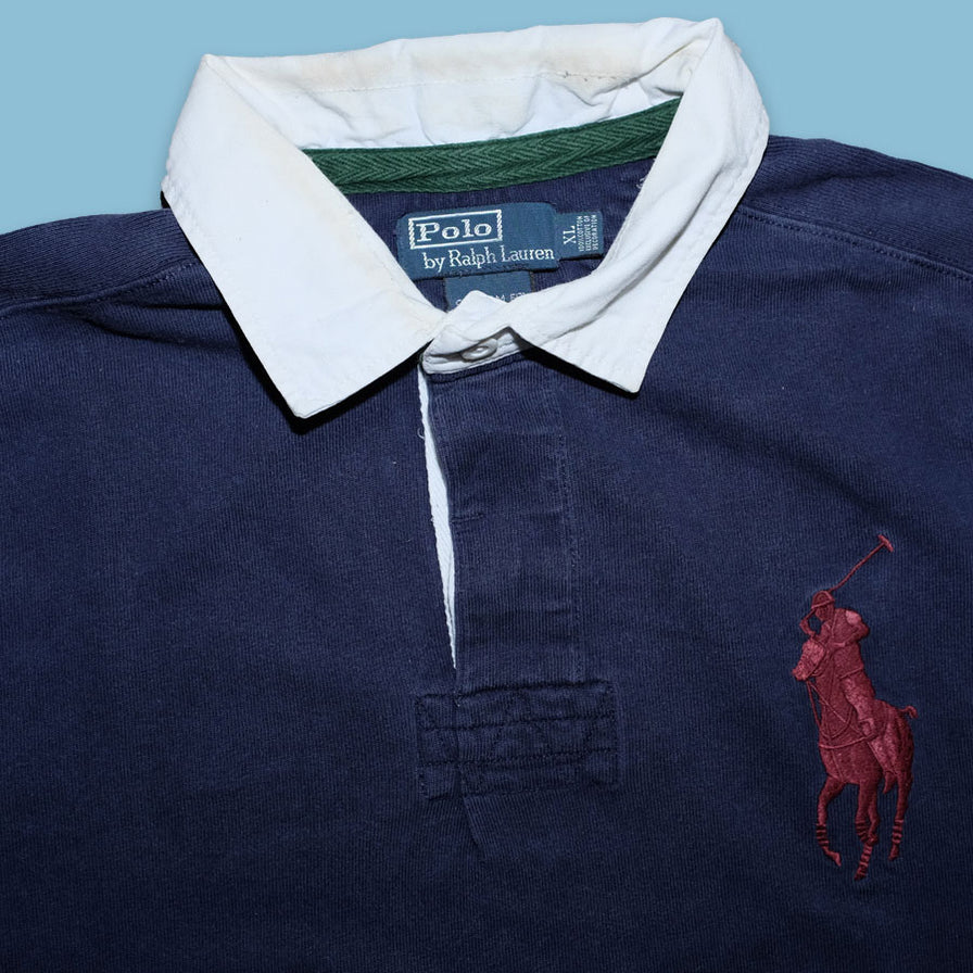 Vintage Polo Ralph Lauren Long Polo XLarge - Double Double Vintage