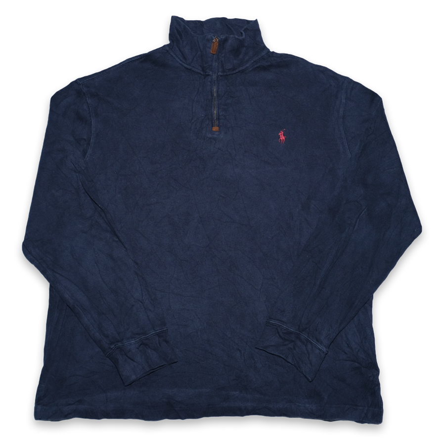 Vintage Polo Ralph Lauren Q-Zip Sweater XLarge