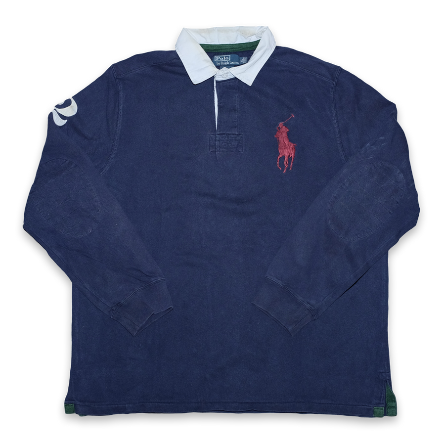 Vintage Polo Ralph Lauren Long Polo XLarge - Double Double Vintage