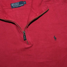Vintage Polo Ralph Lauren Q-Zip Sweater XLarge