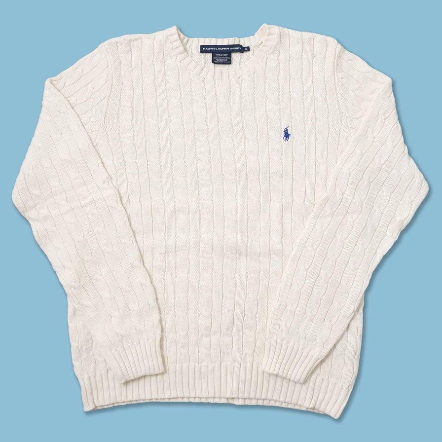 Vintage Polo Ralph Lauren Knit Sweater Medium | Double