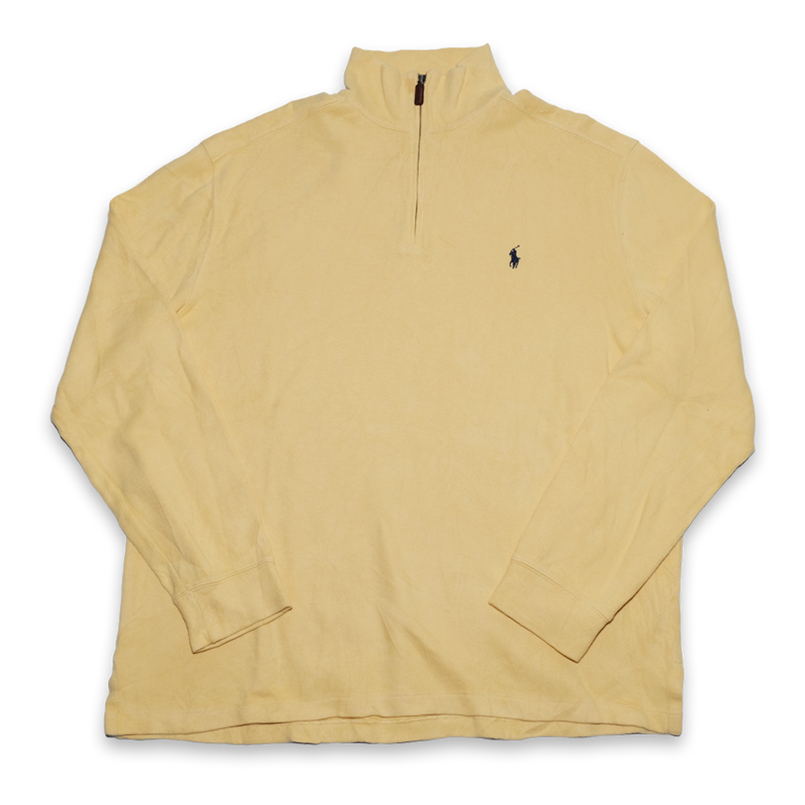 Vintage Polo Ralph Lauren Q-Zip Sweater XLarge