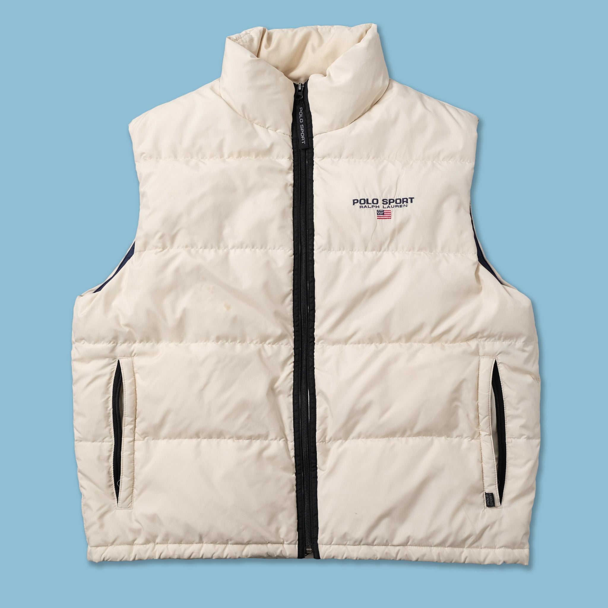 ジャケット・アウター Polo Ralph Lauren 90s Patted Down Vest Vintage 90s 00s Polo Ralph Lauren Small Down Puffer Vest