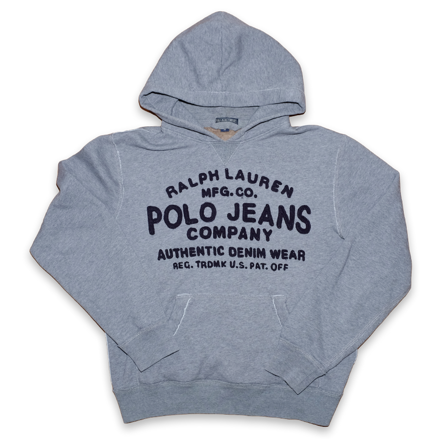 Polo Jeans Hoodie Medium - Double Double Vintage