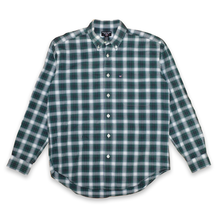 Vintage Ralph Lauren Jeans Shirt Medium - Double Double Vintage