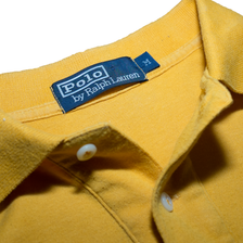 Polo Ralph Lauren Longsleeve Poloshirt Large - Double Double Vintage