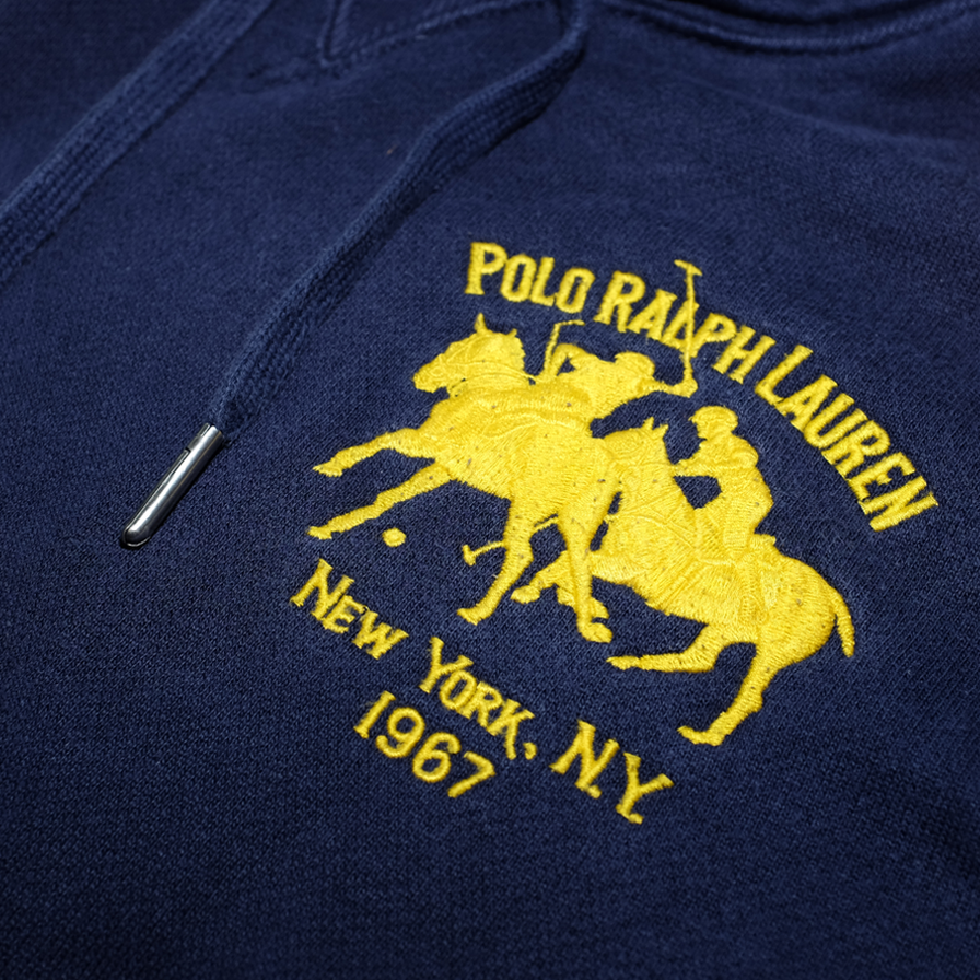 Vintage Polo Ralph Lauren Hoodie XLarge - Double Double Vintage