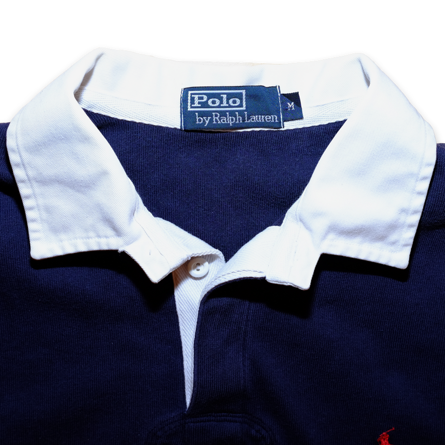 Vintage Polo Ralph Lauren Long Polo Medium - Double Double Vintage
