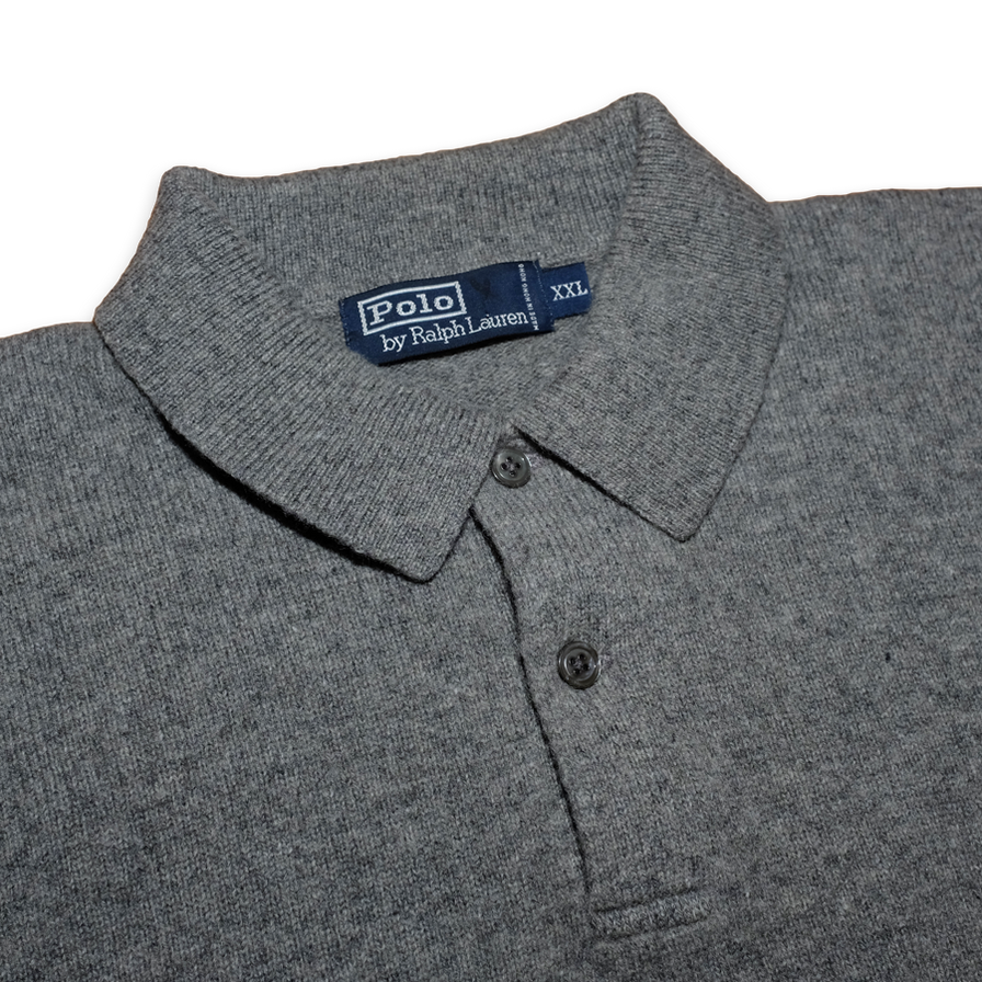Vintage Polo Ralph Lauren Lambswool Longsleeve XXLarge - Double Double Vintage