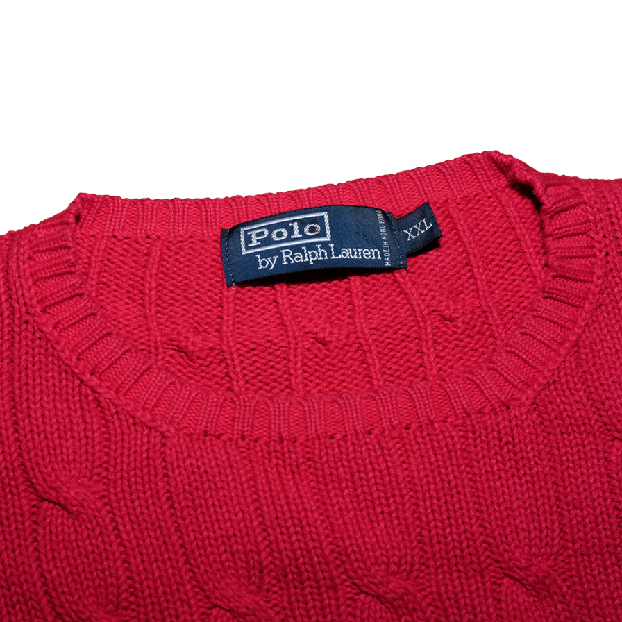 Vintage Polo Ralph Lauren Knit Sweatshirt XXLarge - Double Double Vintage