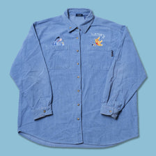 Vintage Winnie Pooh Cord Shirt XLarge