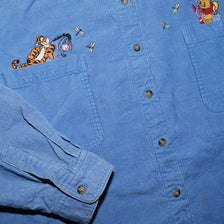 Vintage Winnie Pooh Corduroy Shirt XLarge
