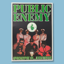 1991 Public Enemy Poster 