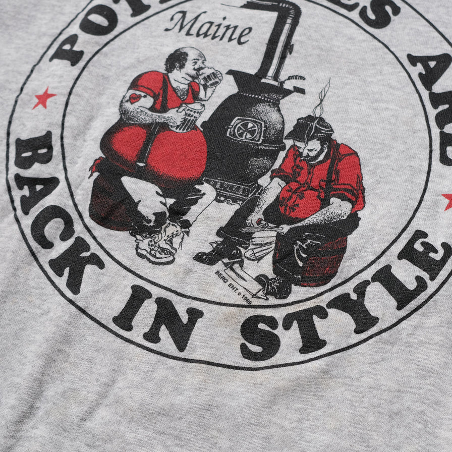 Vintage 1989 Potbellies Sweater XLarge