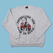 Vintage 1989 Potbellies Sweater XLarge
