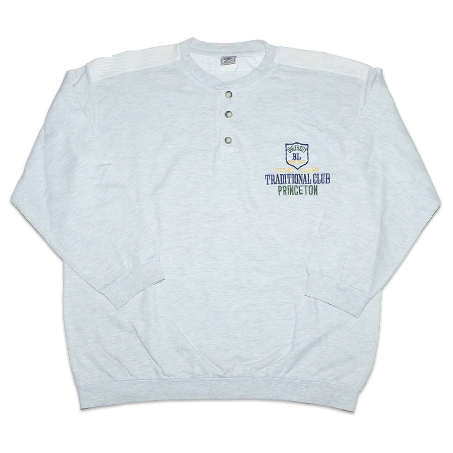 Vintage Traditional Princeton Sweater XLarge - Double Double Vintage