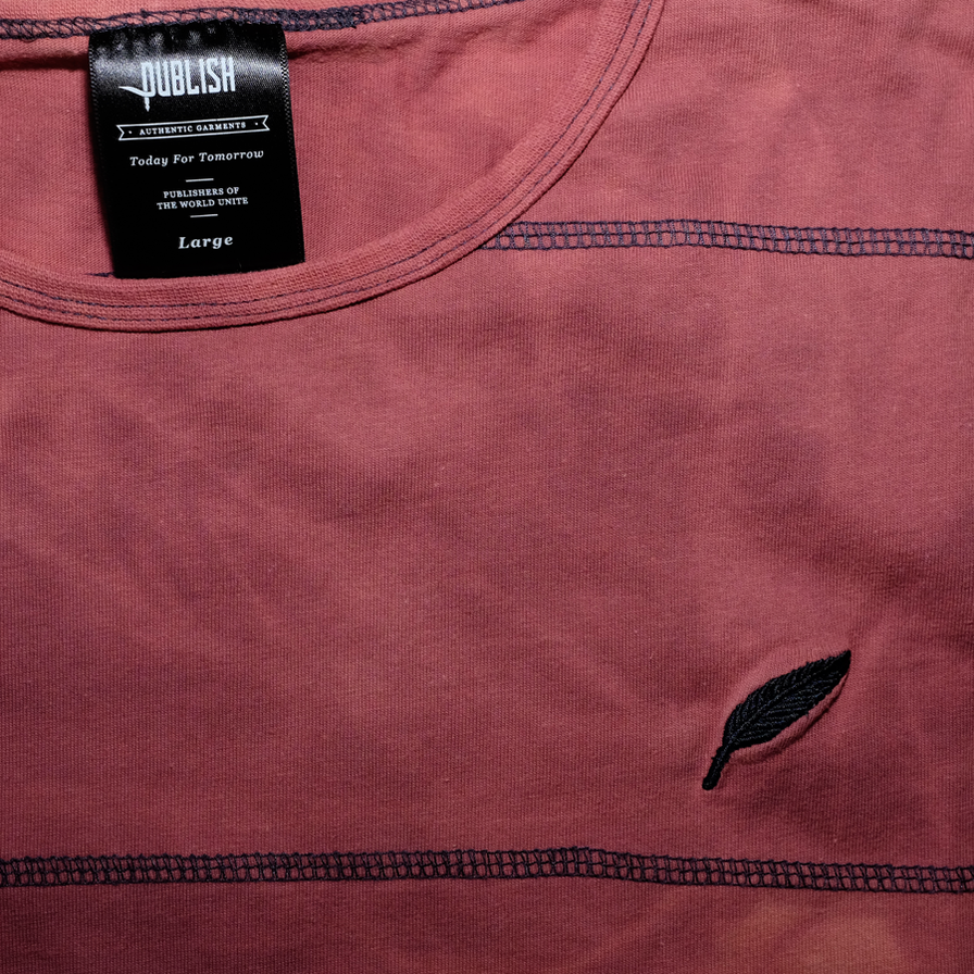 Publish Brand T-Shirt Bleach Large - Double Double Vintage