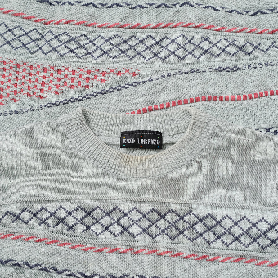 Vintage Coogi Style Sweater Large