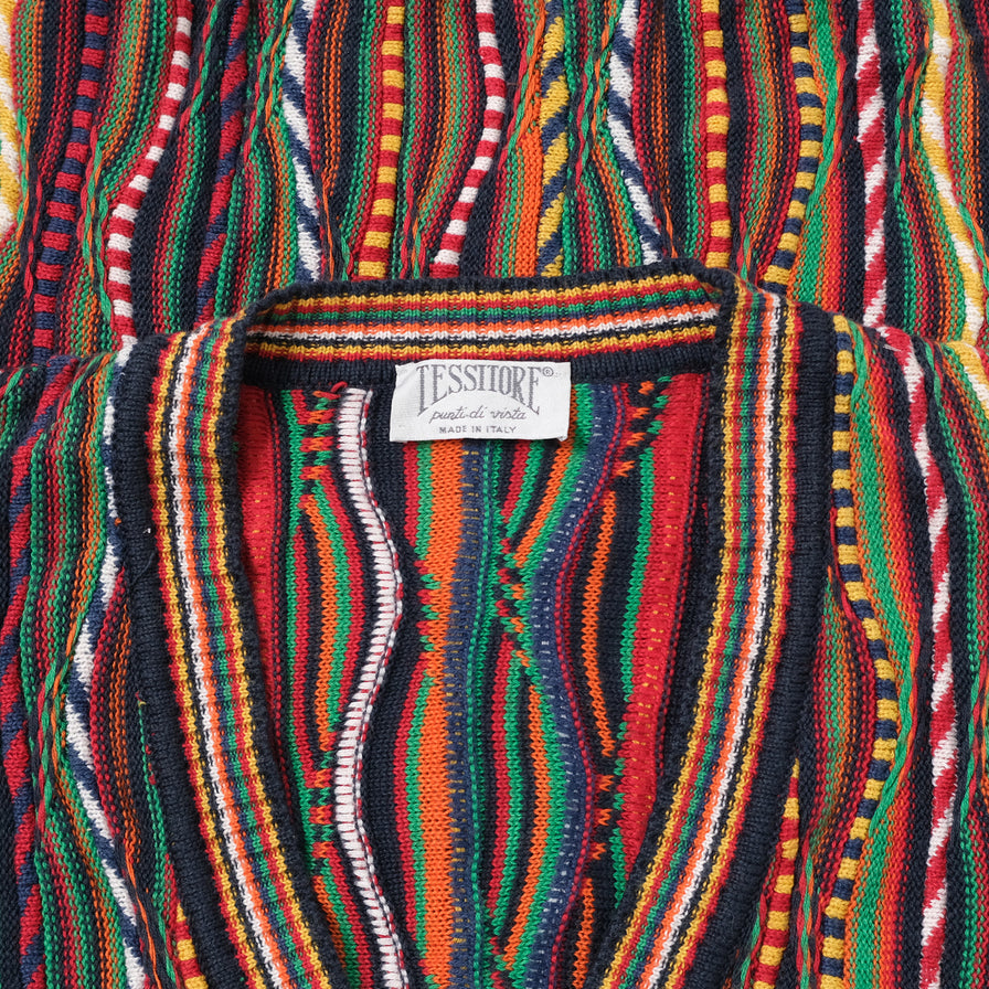 Vintage Coogi Style Cardigan Large
