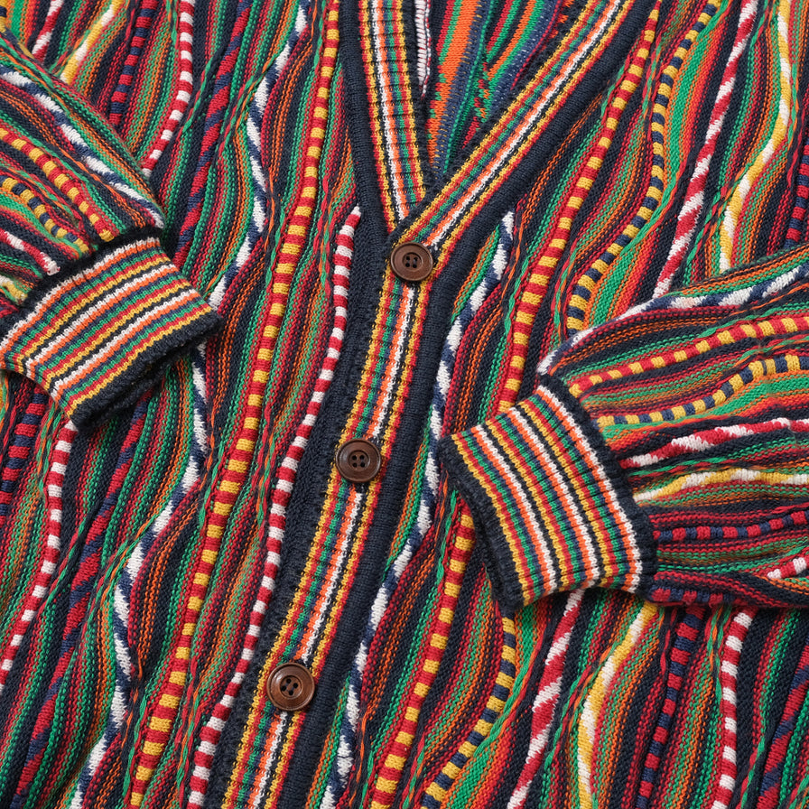 Vintage Coogi Style Cardigan Large