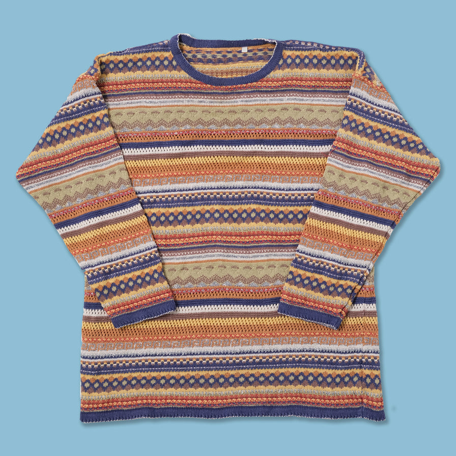 Vintage Women's Knit Sweater Large