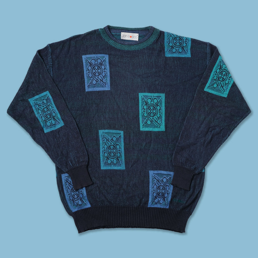 Vintage Jon Bosco Knit Sweater XLarge