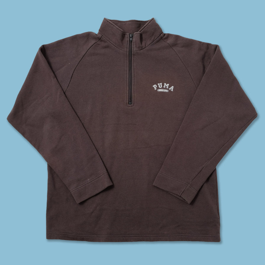 Vintage Puma Q-Zip Sweater Medium