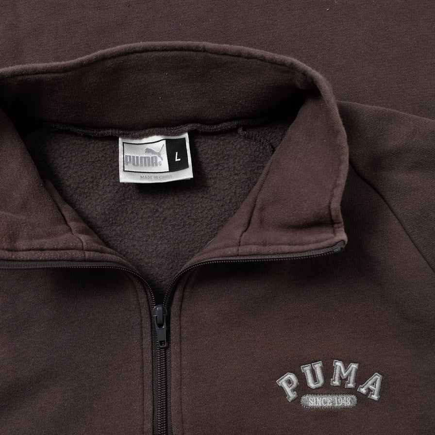 Vintage Puma Q-Zip Sweater Medium