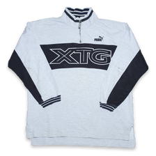 Vintage Puma GTX Q-Zip Sweater XLarge