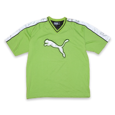 Vintage Puma V-Neck T-Shirt Large - Double Double Vintage