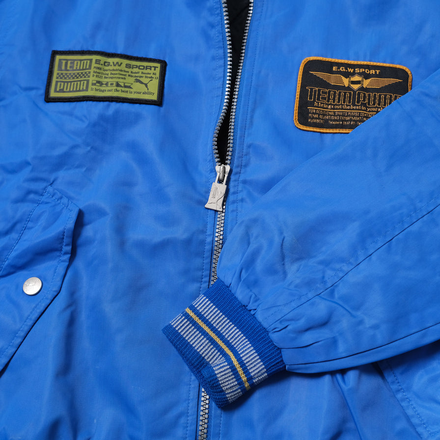 Vintage Puma Women's Light Bomber Jacket Small