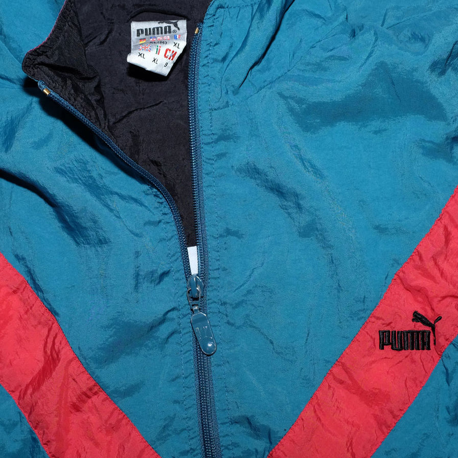Vintage Puma Track Jacket Medium / Large - Double Double Vintage