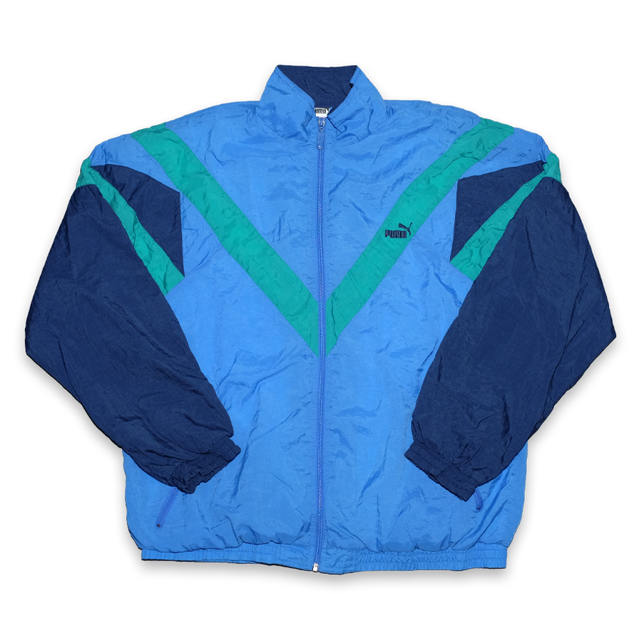 Vintage Puma Track Jacket Medium / Large - Double Double Vintage