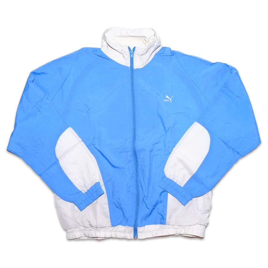 Vintage Puma Trackjacket Medium - Double Double Vintage