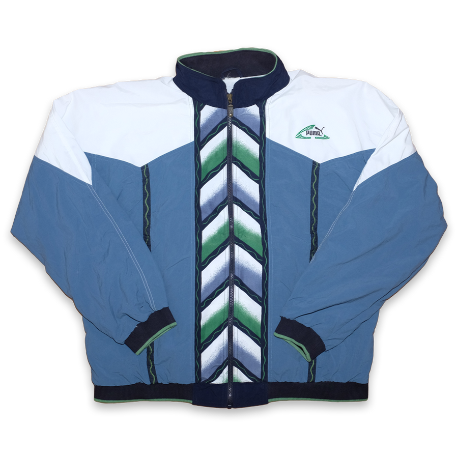 Vintage Puma Track Jacket XLarge - Double Double Vintage