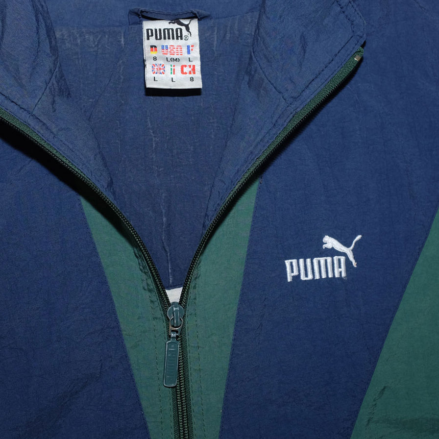 Vintage Puma Track Jacket Large - Double Double Vintage