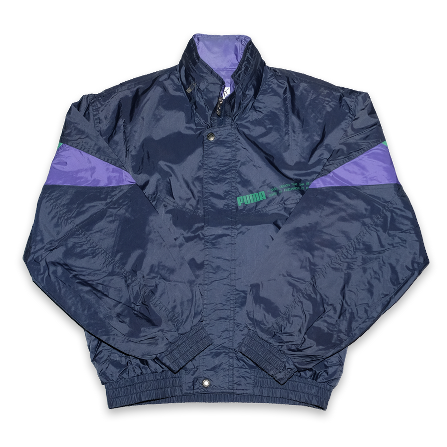 Vintage Puma Track Jacket Medium - Double Double Vintage