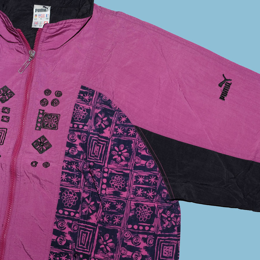 Vintage Puma Track Jacket Large - Double Double Vintage