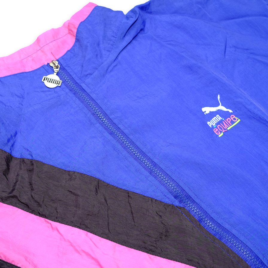 Vintage Puma Equipe Trackjacket Large / XLarge - Double Double Vintage