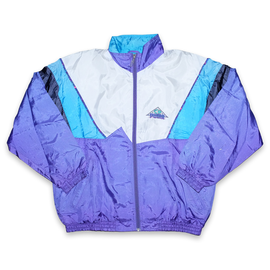 Vintage Puma Track Jacket Medium / Large - Double Double Vintage
