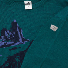 Vintage Deadstock Puma Knit Sweater Medium / Large