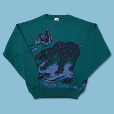 Vintage Deadstock Puma Knit Sweater Medium / Large