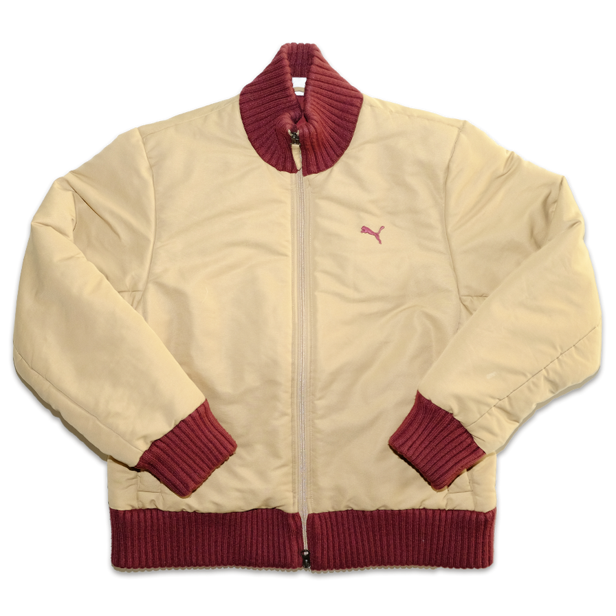 Vintage Women's Puma Padded Jacket Large - Double Double Vintage