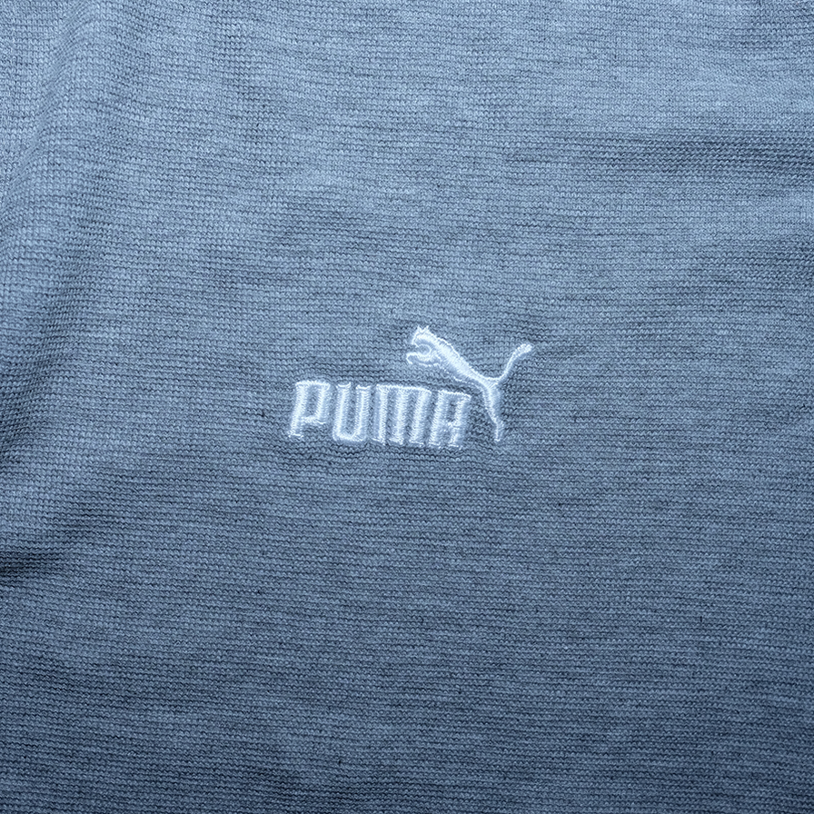 Vintage Puma Heavy Cotton Polo Shirt Large / XLarge - Double Double Vintage