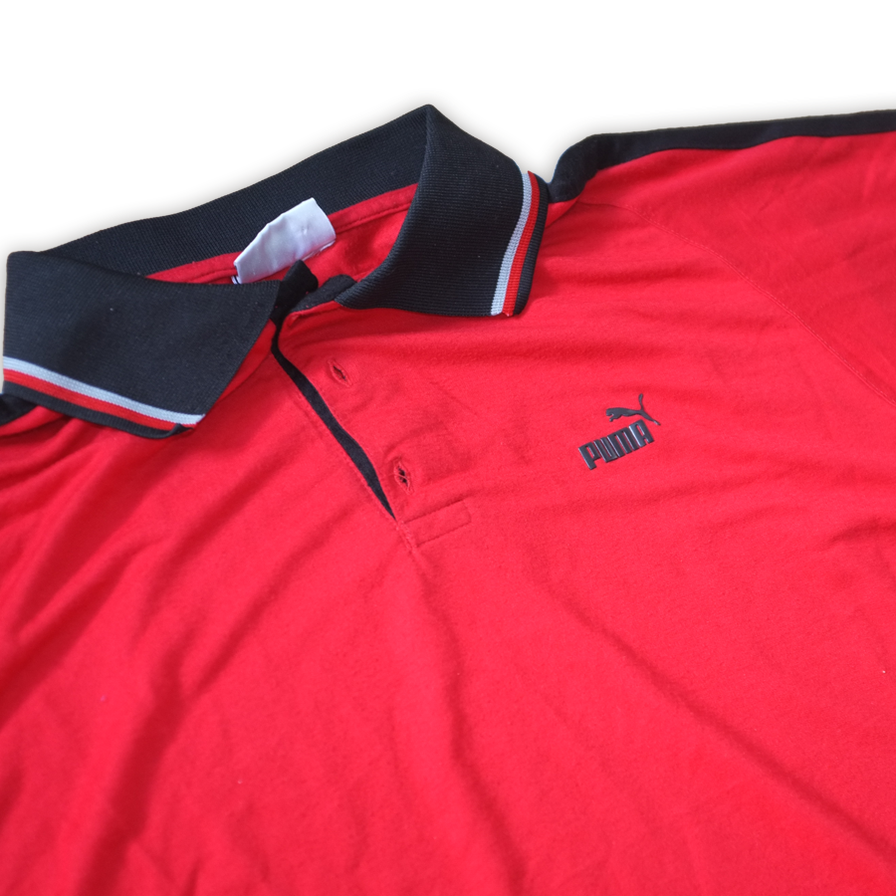 Puma Polo Shirt XLarge - Double Double Vintage