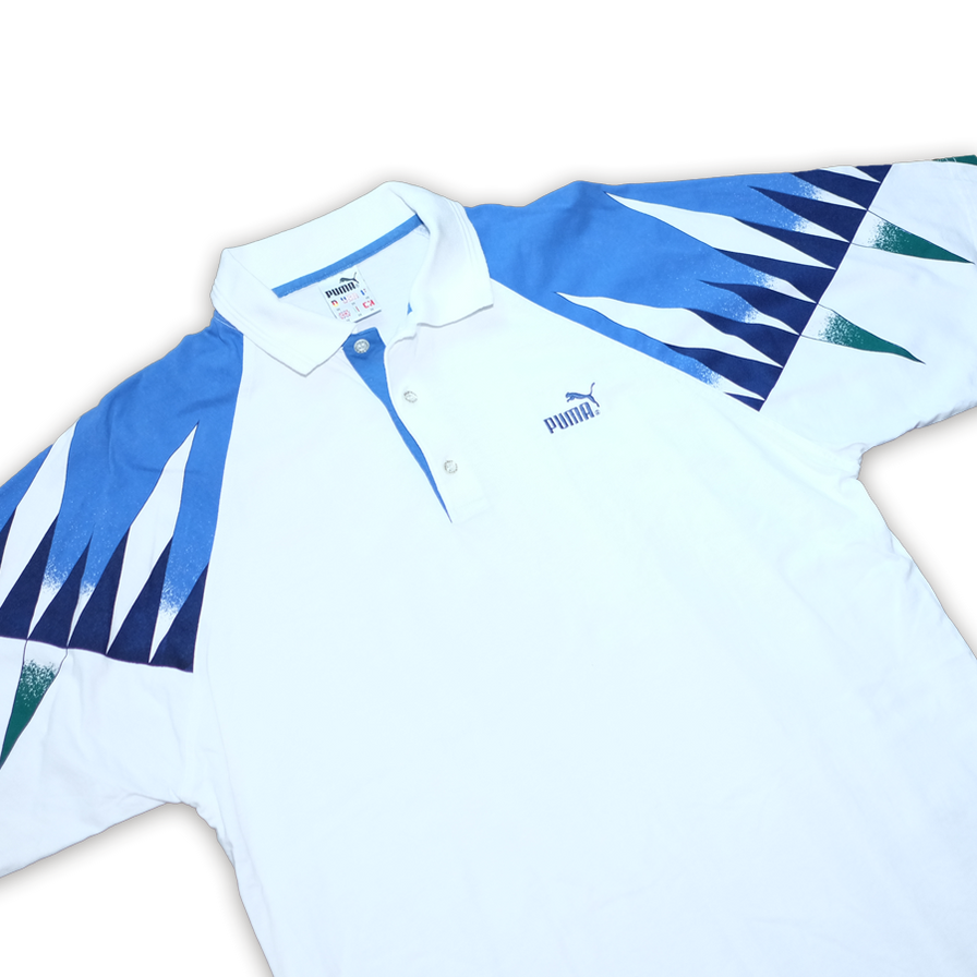 Vintage Puma Polo Shirt Large - Double Double Vintage