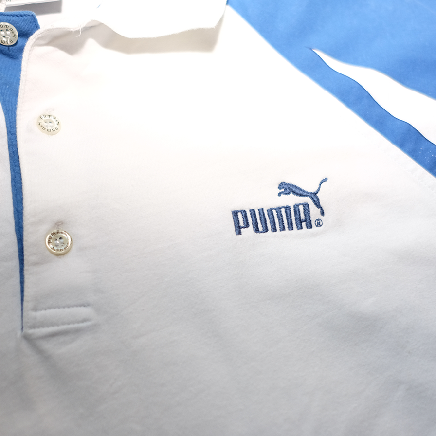 Vintage Puma Polo Shirt Large - Double Double Vintage