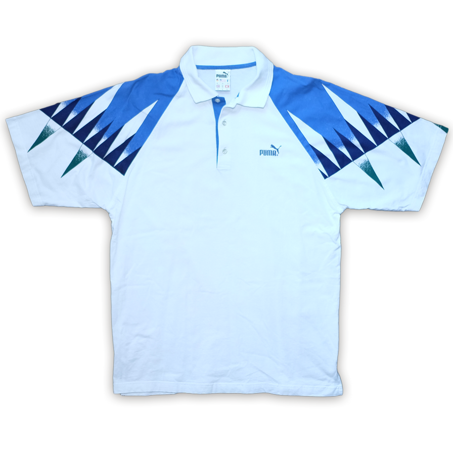 Vintage Puma Polo Shirt Large - Double Double Vintage
