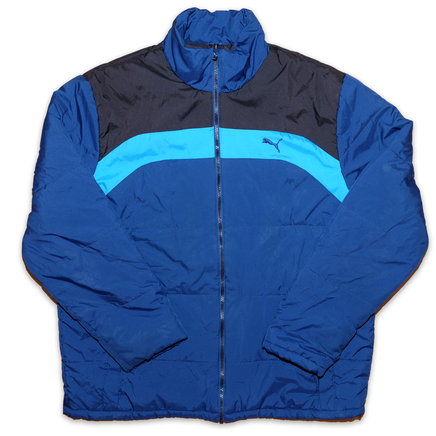 Puma Puffer Jacket XLarge - Double Double Vintage