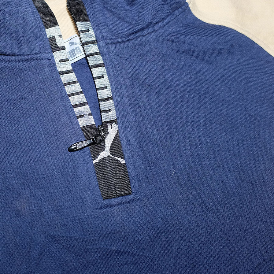 Vintage Puma Q-Zip Sweater Small - Double Double Vintage